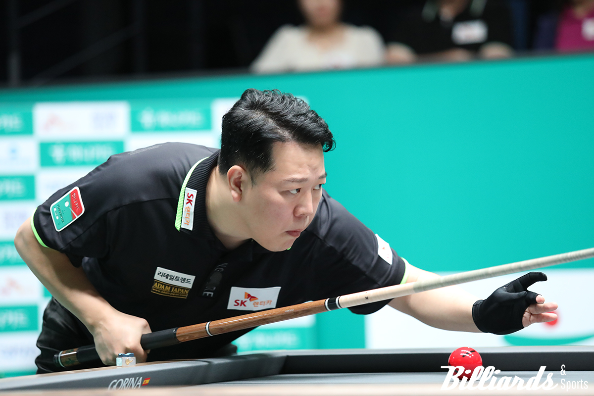 2연속 우승에 도전한 강동궁이 다비드 마르티네스의 끈질긴 추격에 무릎을 꿇고 말았다. 사진=고양/이용휘 기자