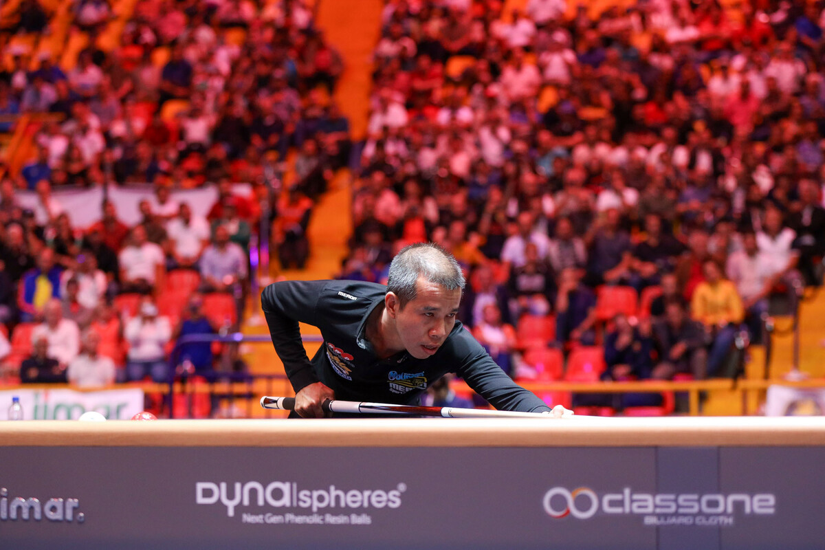 쩐뀌엣찌엔은 올해 첫 대회였던 '보고타 3쿠션 당구월드컵'에서 우승을 차지했다.