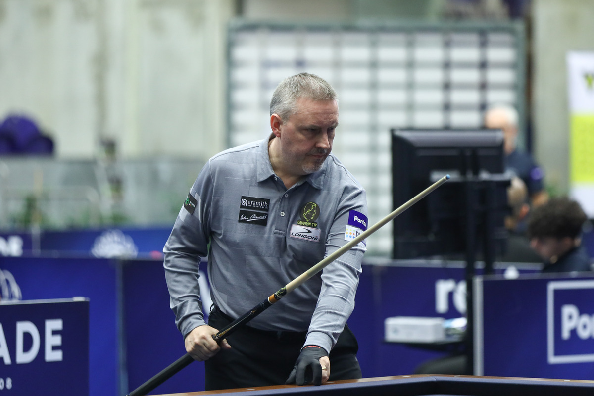 쿠드롱은 '벨기에 동료' 에디 멕스(9위)를 16강에서 30이닝 만에 50:40으로 제압하고 8강에 올라왔다.