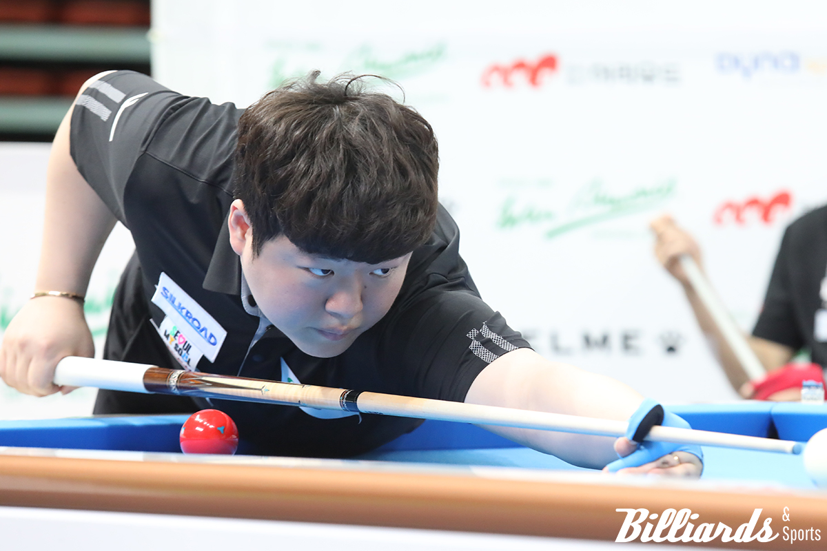 지난해 태백산배 대회에서 복식과 개인전 모두 우승을 싹쓸이 한 조명우가 타이틀 방어에 나선다. 사진=빌리어즈앤스포츠 DB