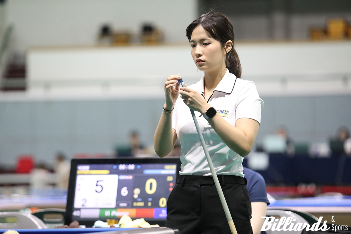 박정현이 '태백산배 전국당구대회'에서 3연패를 달성했다. 사진=태백/이용휘 기자