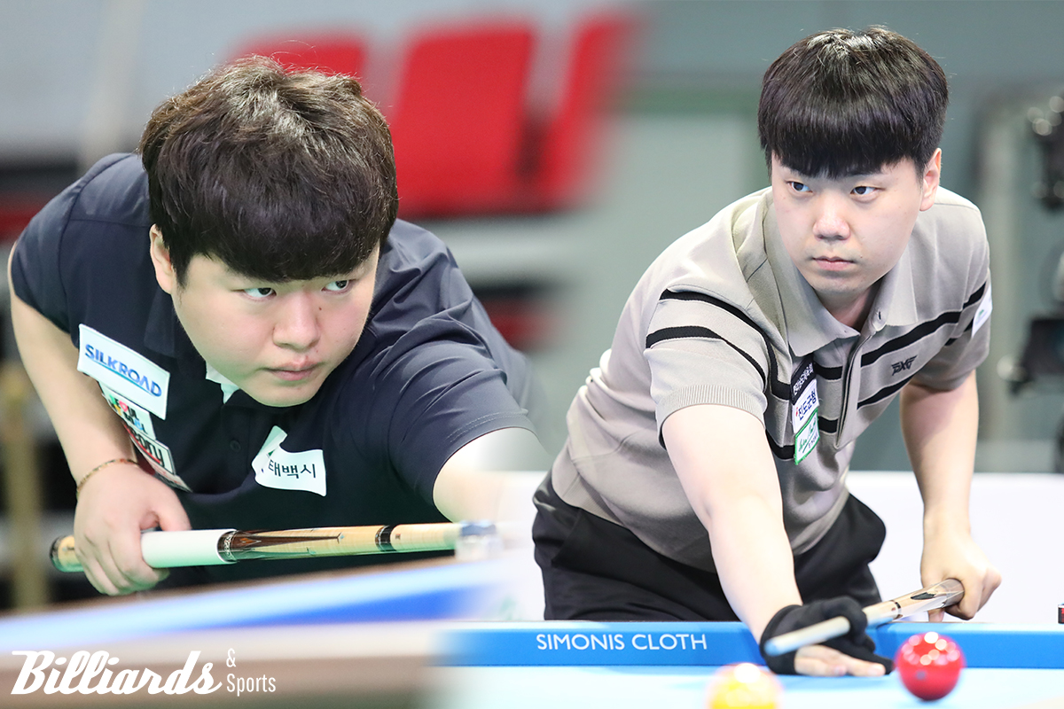 조명우와 김행직이 이번 대회 복식전에 이어 개인전에서 또 맞붙는다. 사진=태백/이용휘 기자