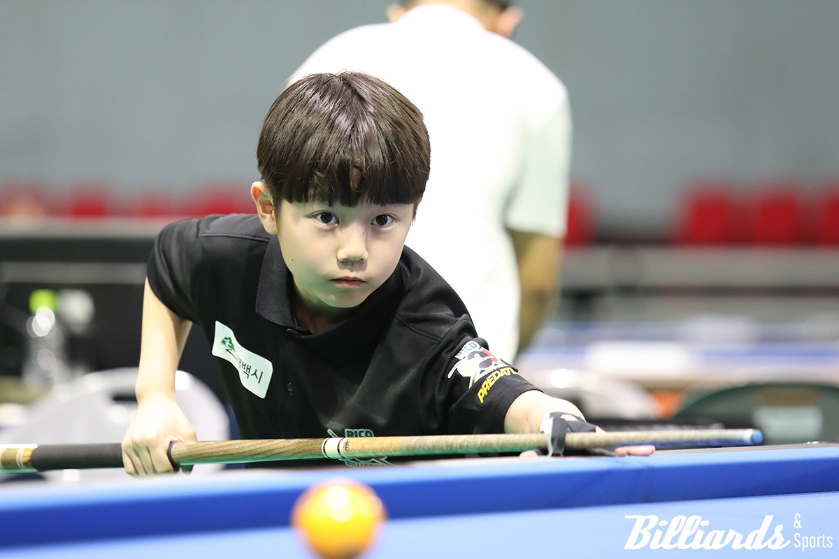 64강에서 조훈희를 10:5로 꺾은 유태승.  사진=태백/이용휘 기자