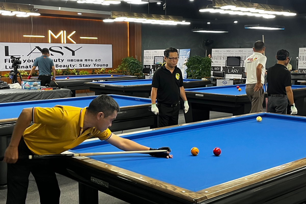 '2024 PBA-LPBA 에스와이바자르 하노이 오픈' 베트남예선 대회장 전경.