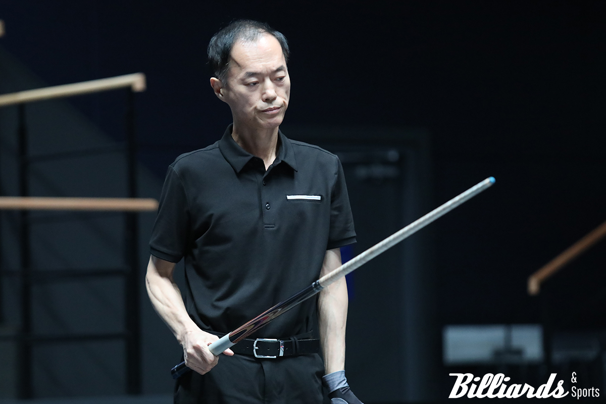 준결승에서 공교성을 꺾고 결승에 오른 조방연.