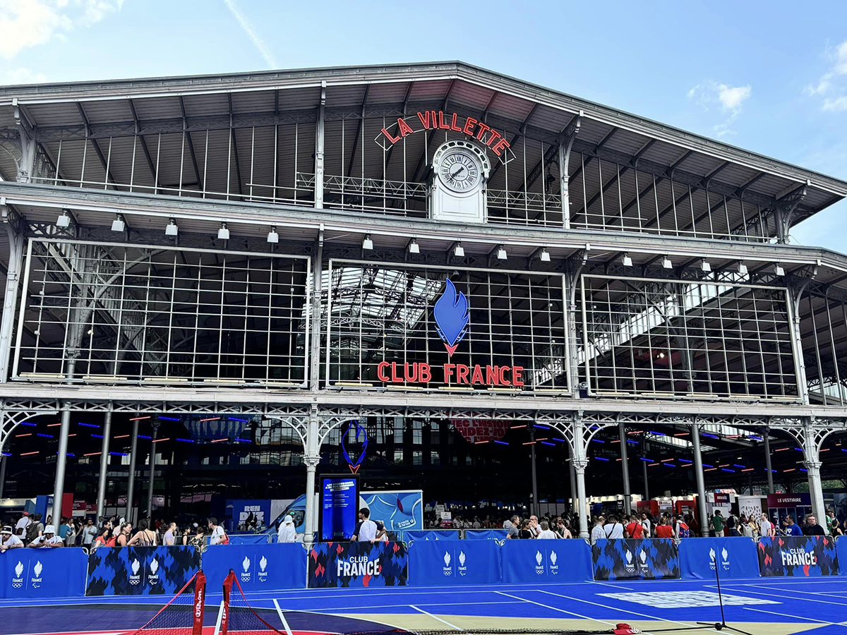 파리 올림픽 응원 행사가 열린 클럽 프랑스.