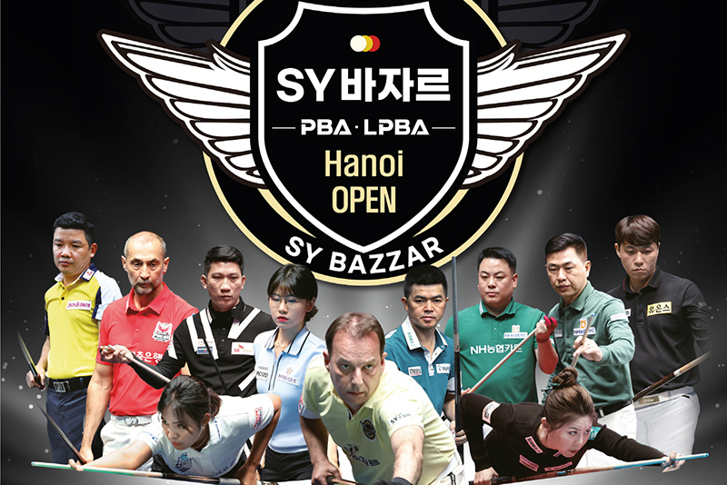 PBA의 첫 해외 투어인 '2024 PBA-LPBA 에스와이 바자르 하노이 오픈'이 오는 19일부터 26일까지 베트남 하노이에서 열린다.