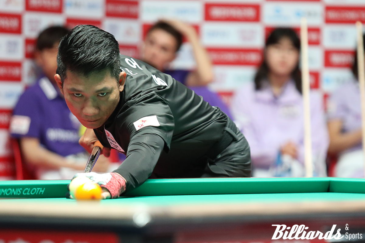 PBA 팀리그 1라운드 우승과 함께 자신감을 완벽하게 회복한 응오딘나이가 첫 PBA 베트남 투어에 대한 강한 의지를 내비쳤다. 사진=이용휘 기자