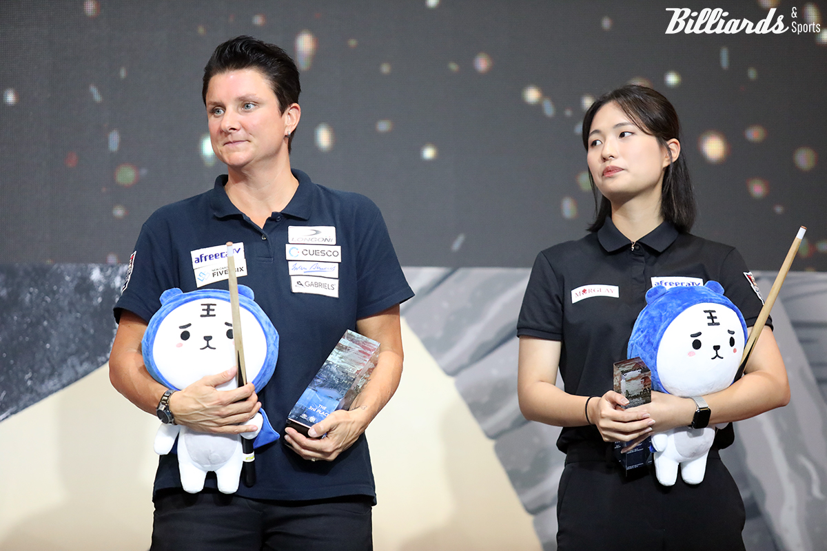 지난해 결승에서 공동 3위를 차지한 클롬펜하우엉(왼쪽)와 박정현(오른쪽).