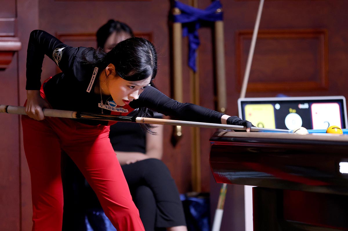 '2024 에스와이 바자르 LPBA 하노이 오픈'에서 첫 승을 따낸 서한솔.