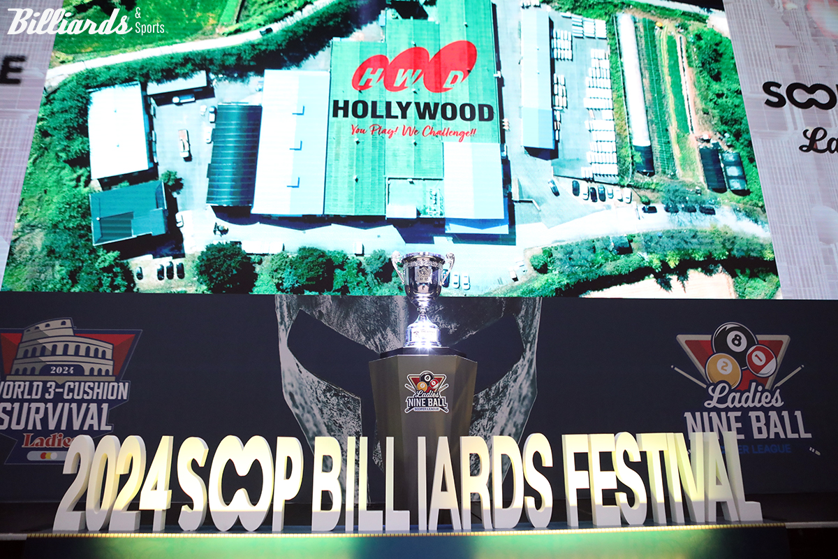 SOOP의 주최로 처음 개최된 '레이디스 나인볼'은 국내 최정상의 여자 포켓볼 선수 8명이 포켓 9볼 종목으로 경쟁을 벌이며 '2024 SOOP 빌리어즈 페스티벌'의 시작을 알렸다.