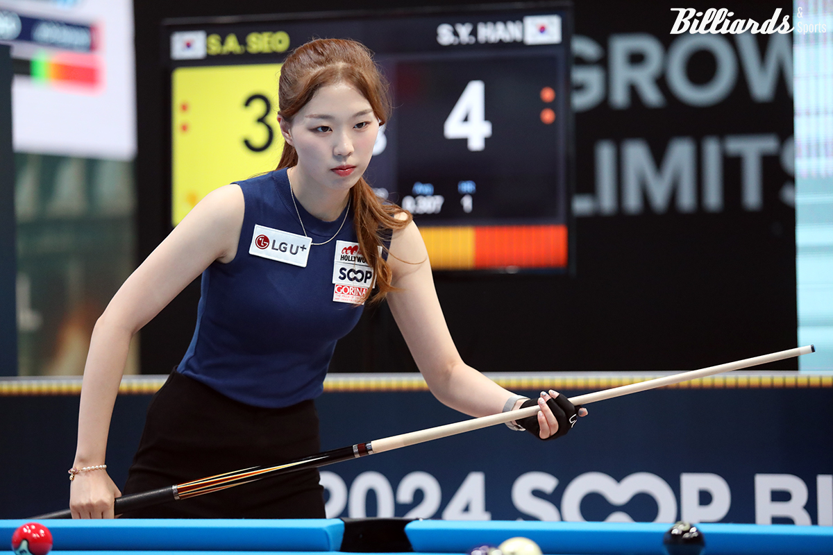 서서아는 준결승전에서 3-5의 위기를 극복하고 내리 네 세트를 따내며 7-5로 역전승을 거두었다.