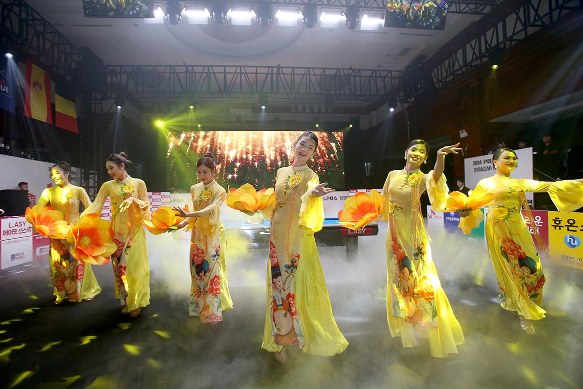 개막식 축하 공연을 하는 유닉 댄스팀. 사진=PBA