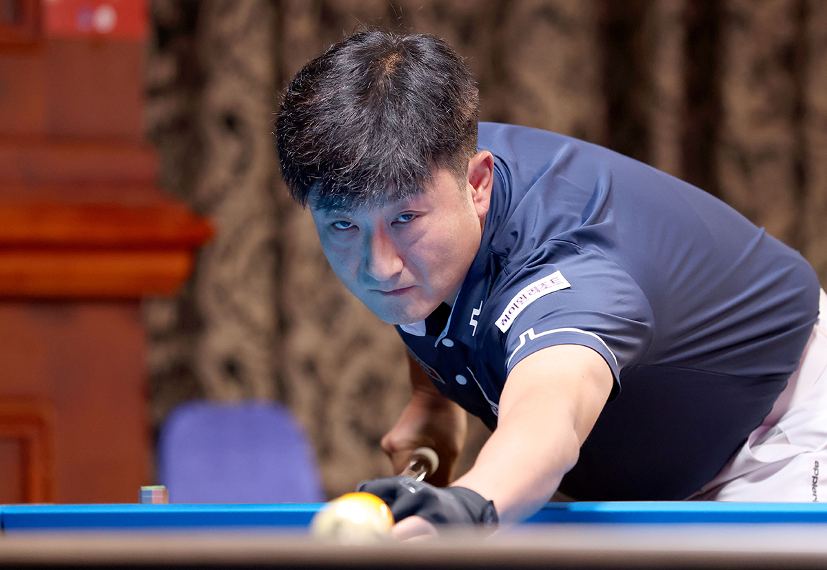 '11연패 늪'에 빠졌던 이충복(하이원리조트)이 마침내 프로당구 첫승의 악몽을 탈출했다.  사진=PBA 제공