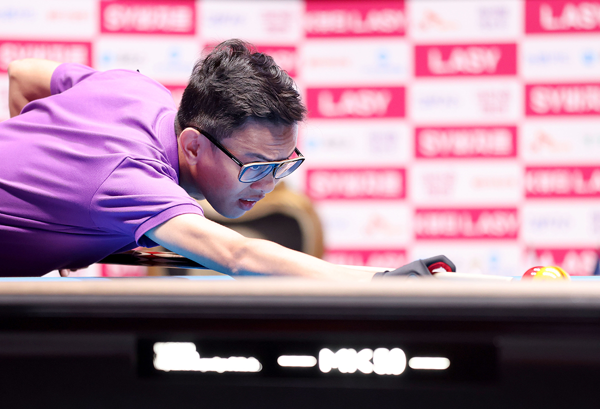 김영원을 상대로 선전한 베트남의 쩐꾸옥빈.