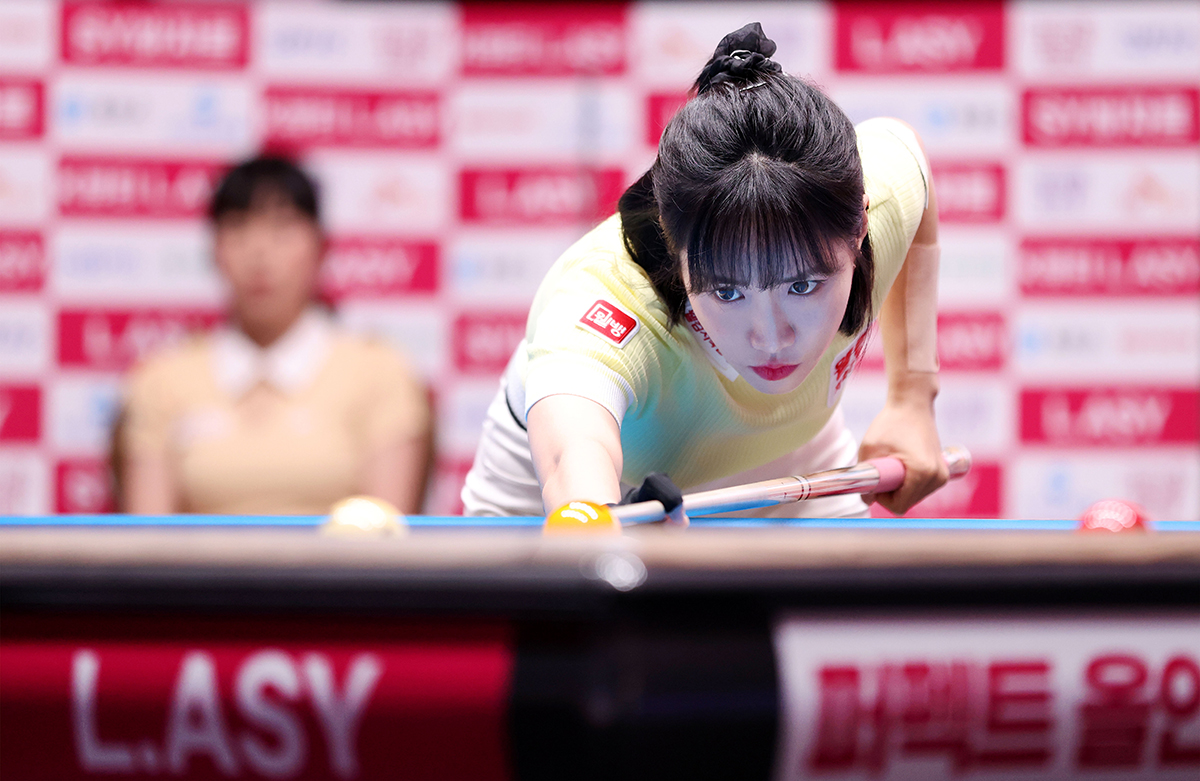 하윤정에게 패해 투어를 마감한 최혜미.