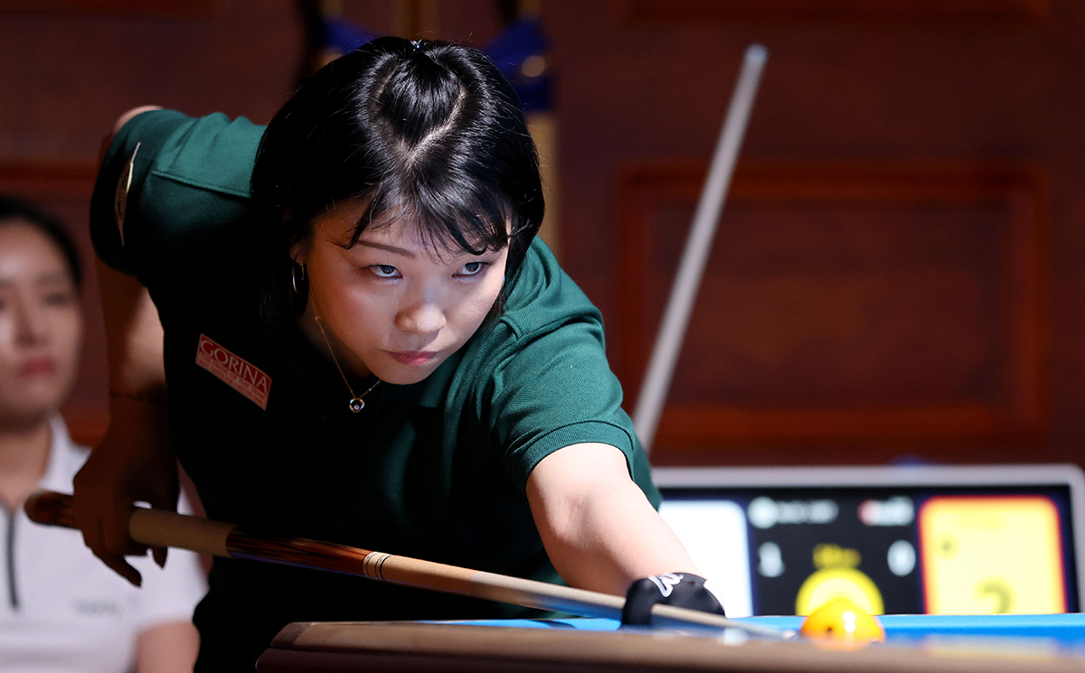 16강에 진출한 정은영.