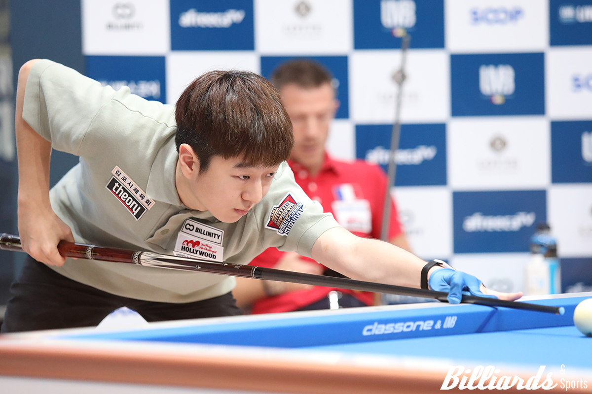 막판 뒷심을 발휘하며 후반 6이닝부터 18점, 3점, 12점을 기록하며 조 2위로 올라선 허진우. 