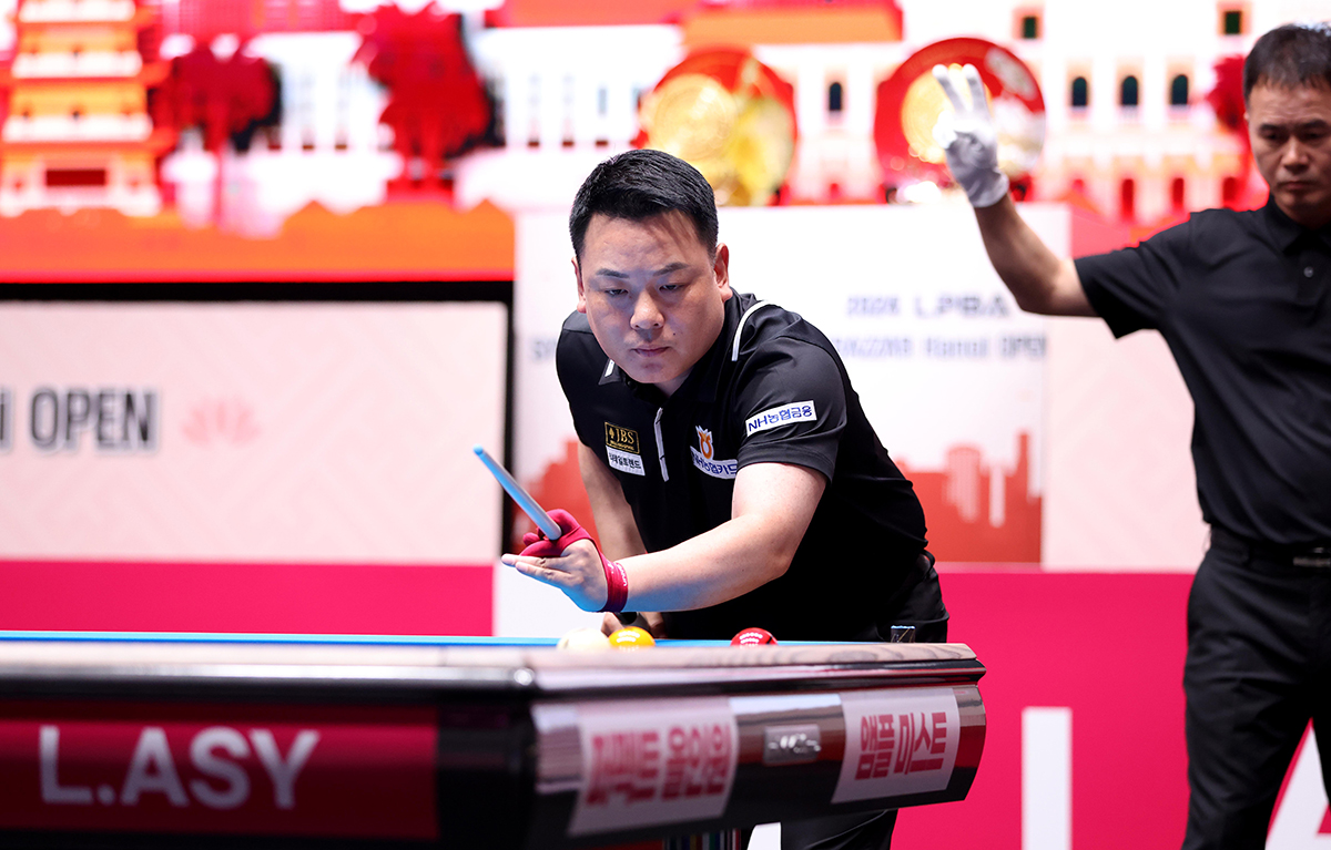 두 차례 투어에서 부진했던 '상금랭킹 1위' 조재호(NH농협카드)는 시즌 첫 16강행에 도전한다.