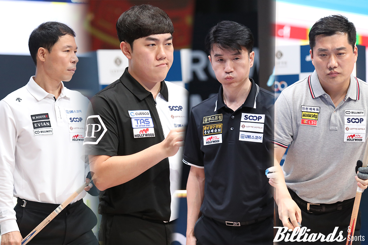 허정한, 김준태, 강자인, 차명종이 패자부활전에서 맞붙는다. 사진=잠실/이용휘 기자