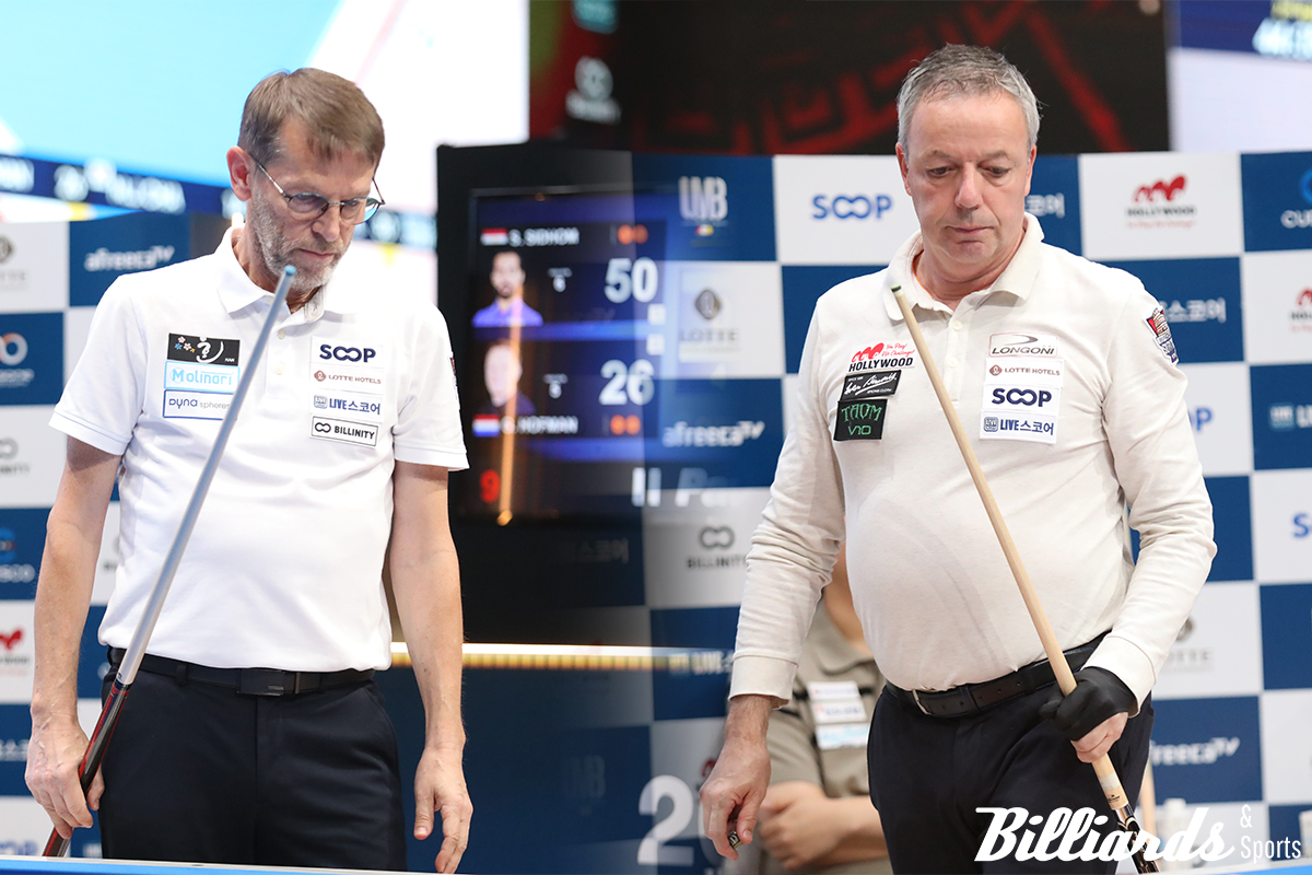 토브욘 블롬달과 딕 야스퍼스도 패자부활전 3경기에서 피할 수 없는 생존 대결을 벌인다.