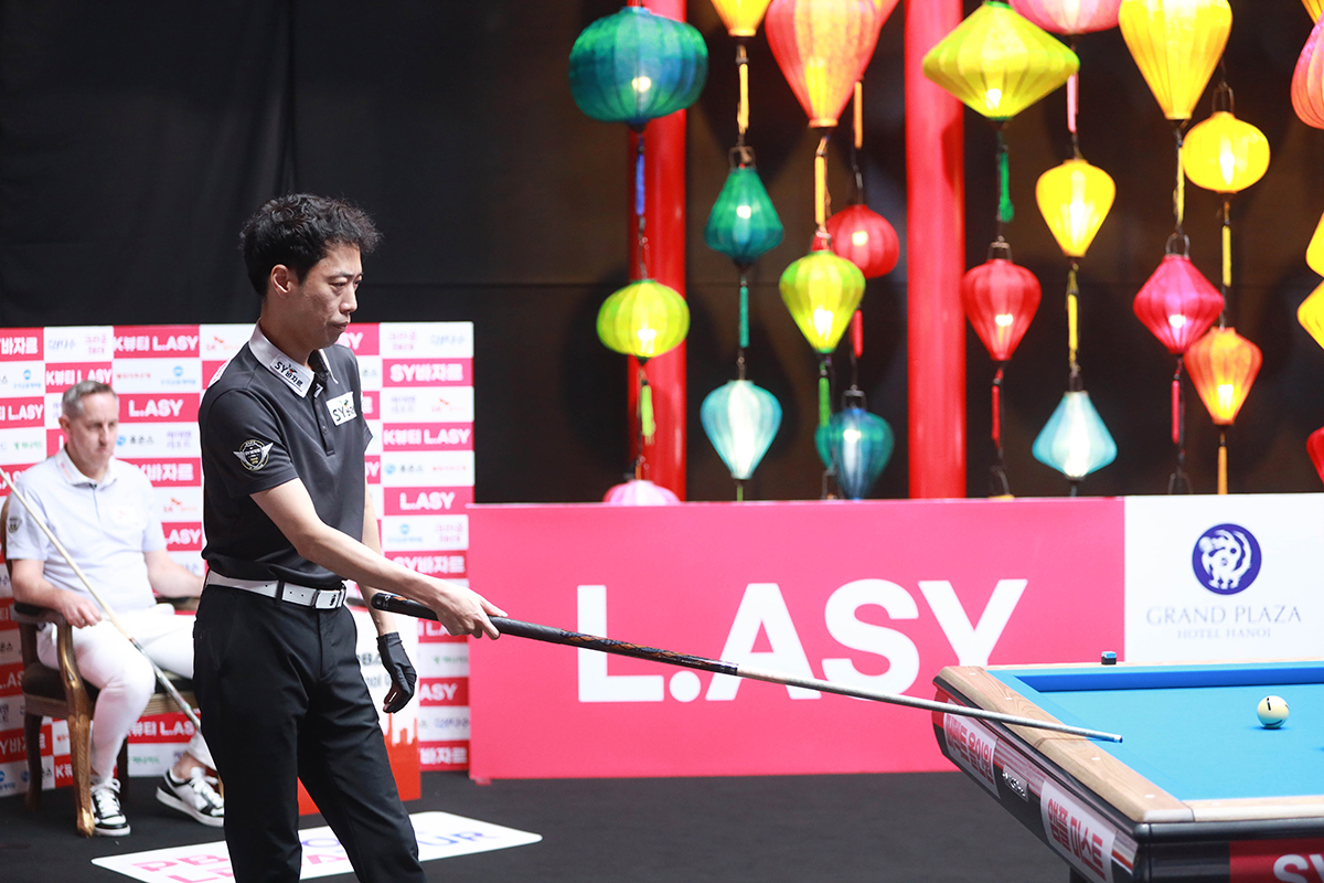 박인수는 3세트 중반까지 세트스코어 1-1, 9:8로 리드하며 분위기가 좋았으나, 뒷심에서 아쉽게 무너졌다.