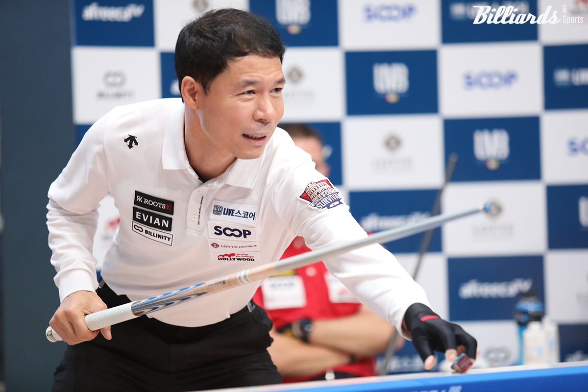 허정한은 A조에서 3위에 머물러 아쉽게 탈락했다.