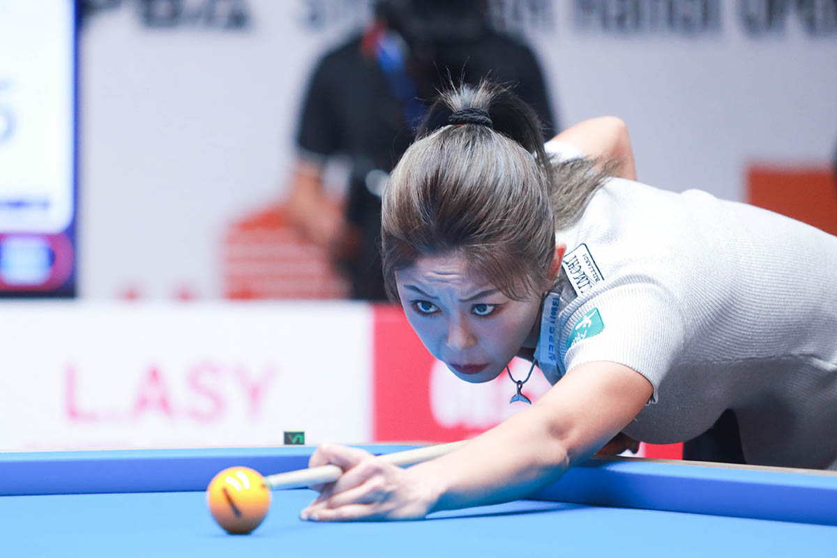 김가영이 준결승에서 차유람과 3번째 맞대결을 벌인다.