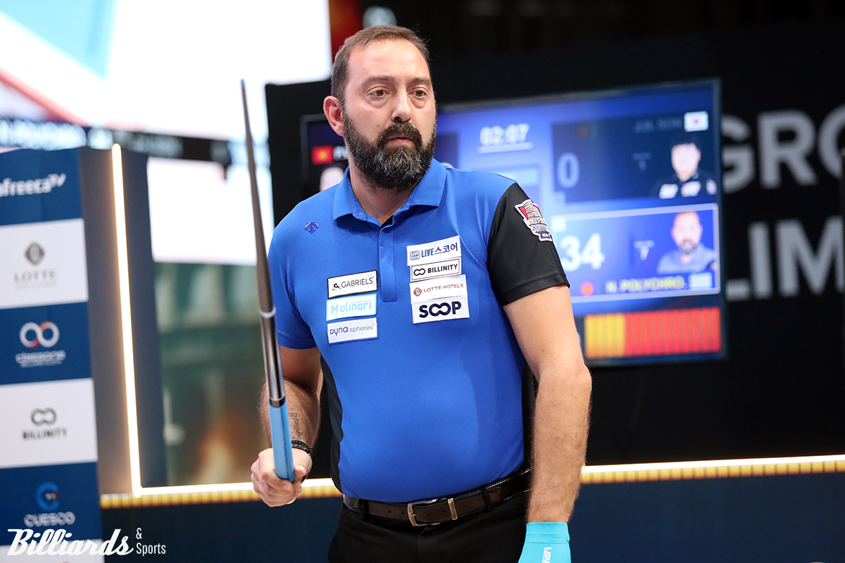 '서바이벌 디펜딩 챔피언' 니코스 폴리크로노폴로스(그리스)가 준준결승에서 3위에 그쳐 준결승 진출이 좌절됐다.  사진=잠실/이용휘 기자