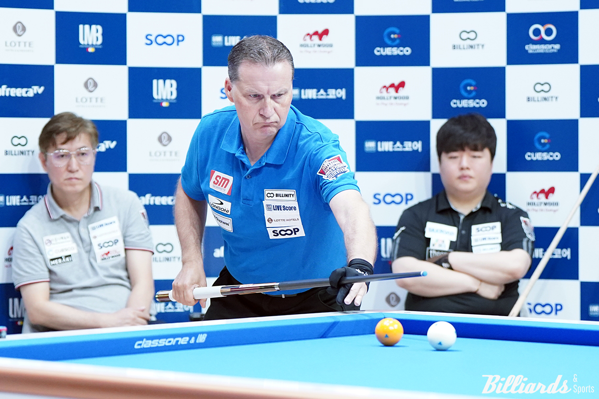 35타와 96점으로 독주한 에디 멕스(벨기에).