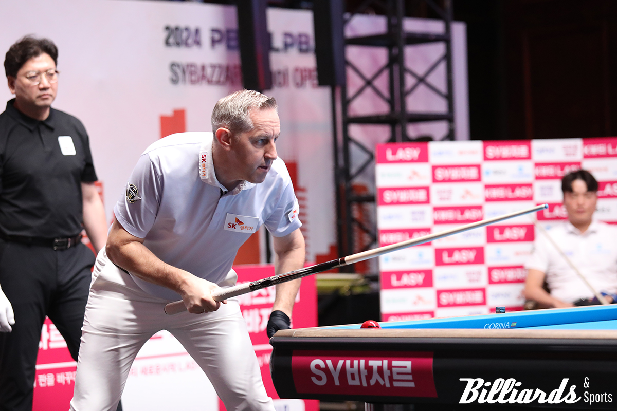 에디 레펀스가 8강에서 강민구에게 패해 베트남에서의 도전을 마쳤다.