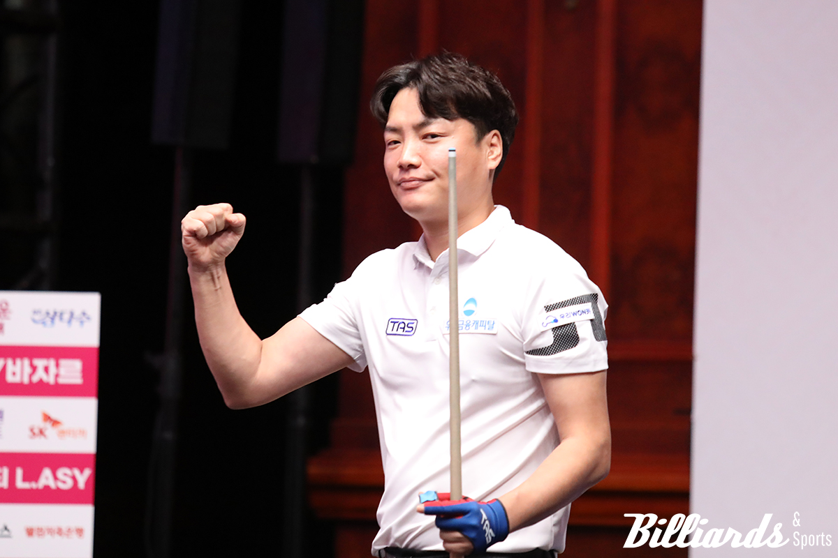 가장 먼저 준결승 진출을 확정한 강민구.