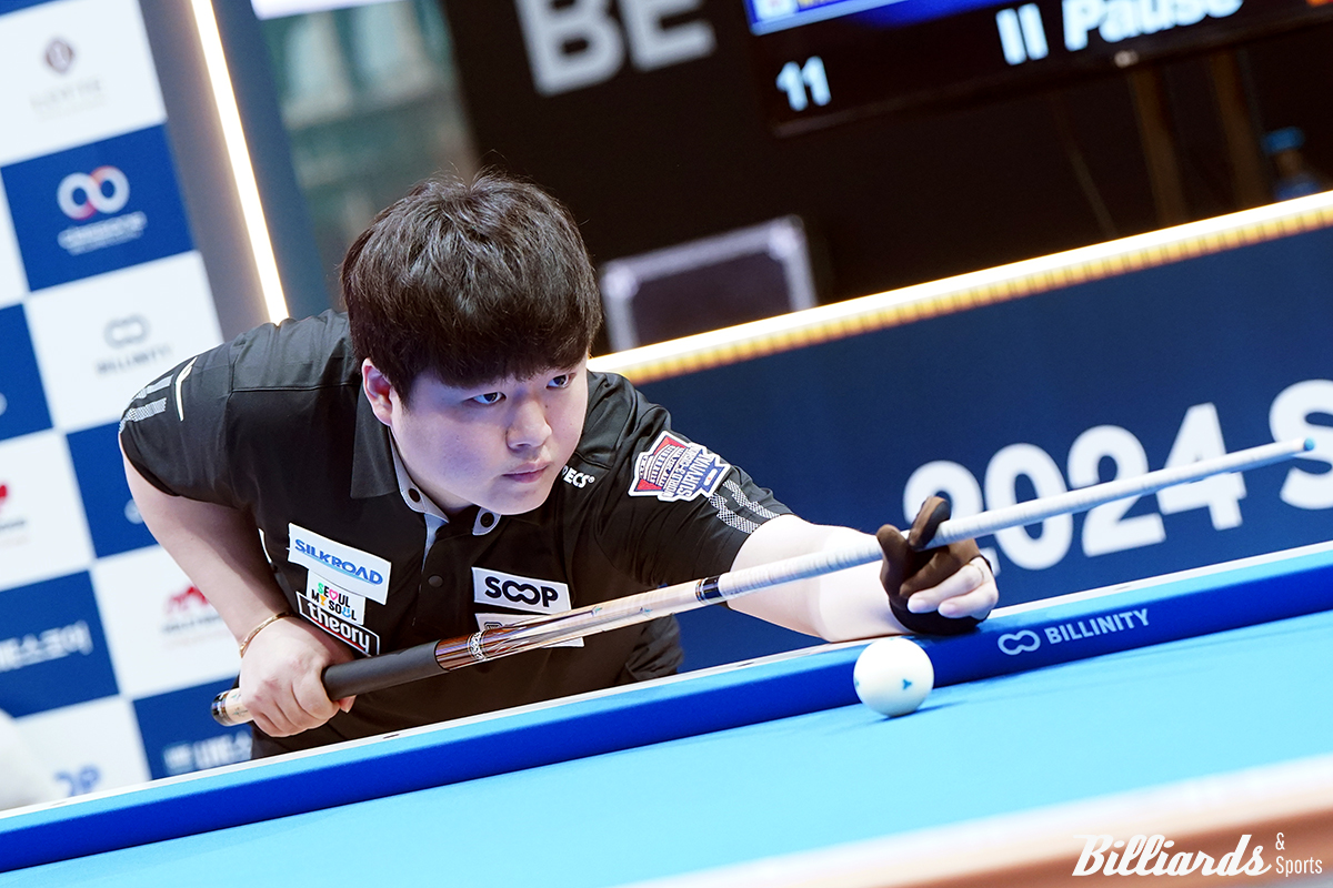 조명우는 초반 부진을 극복하고 5이닝부터 연속타를 올리며 선두를 탈환한 뒤 마지막까지 1위 자리를 굳게 지켰다.