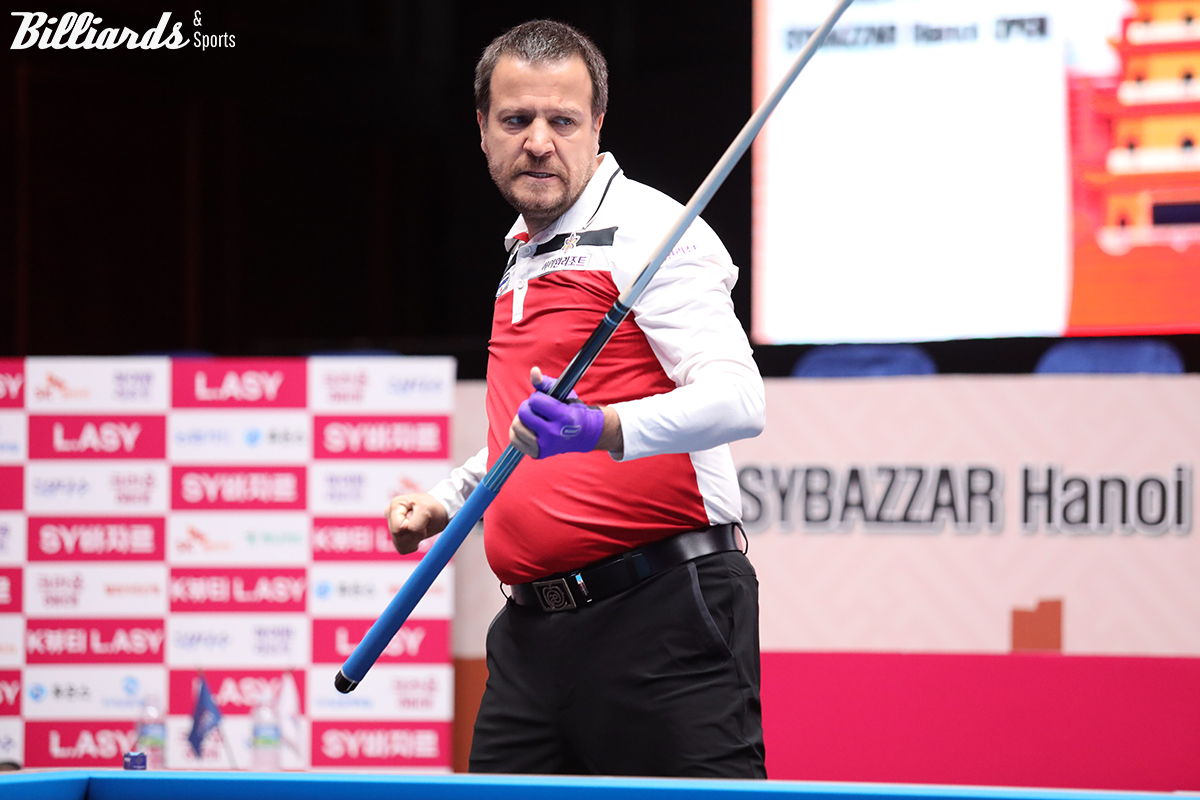 륏피 체네트(하이원리조트)는 전날 8강전에서 '스페인 탑건' 하비에르 팔라손(휴온스)을 3-1로 꺾고 준결승에 진출, 산체스와 결승행을 다투게 됐다.