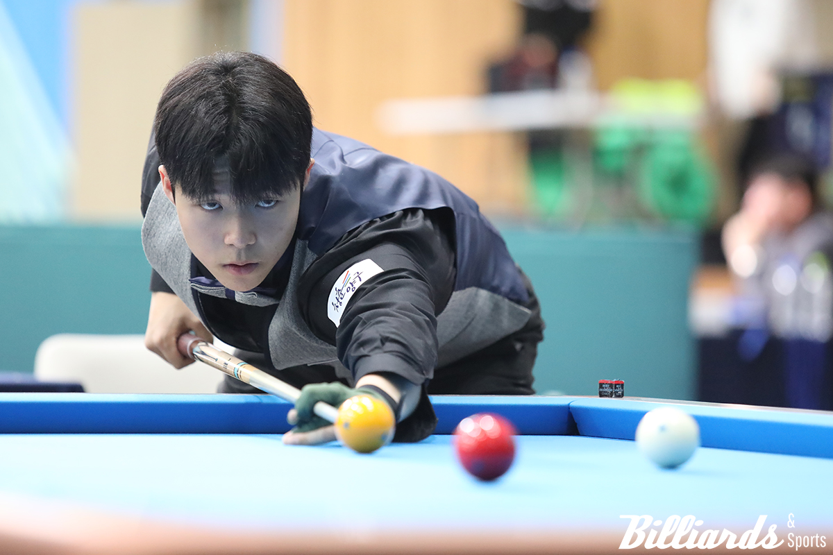 세계여자3쿠션선수권대회에 연이어 열리는 세계주니어3쿠션선수권대회에 국가대표로 선발된 조영윤.