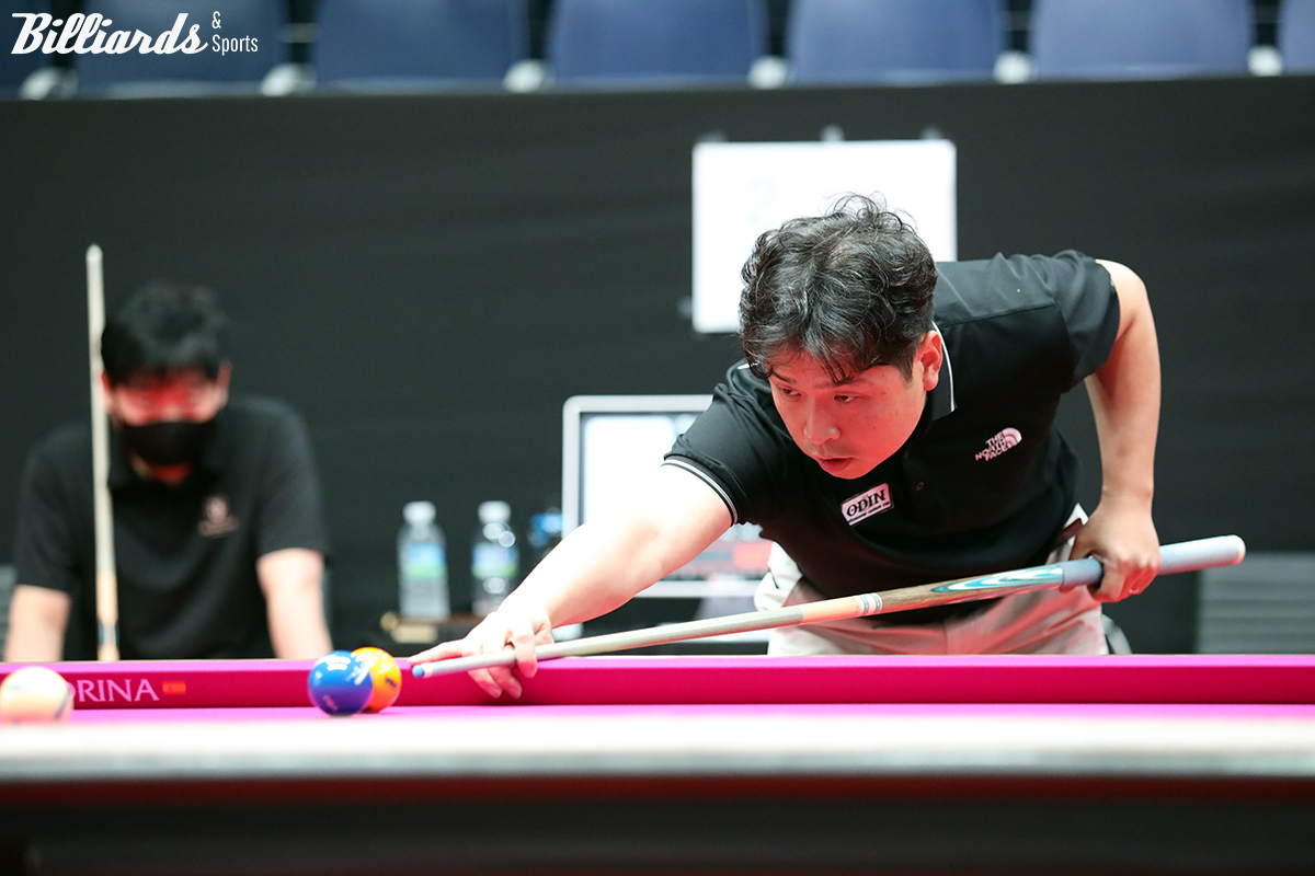 준결승에서 김민건은 이국성과 세트스코어 2-2에서 5세트를 11:10으로 따내며 1점 차의 신승을 거두고 드림투어 첫 결승 진출에 성공했다.