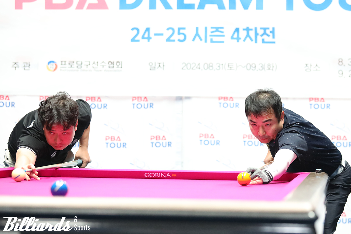 김민건과 이영민의 결승전 뱅킹.