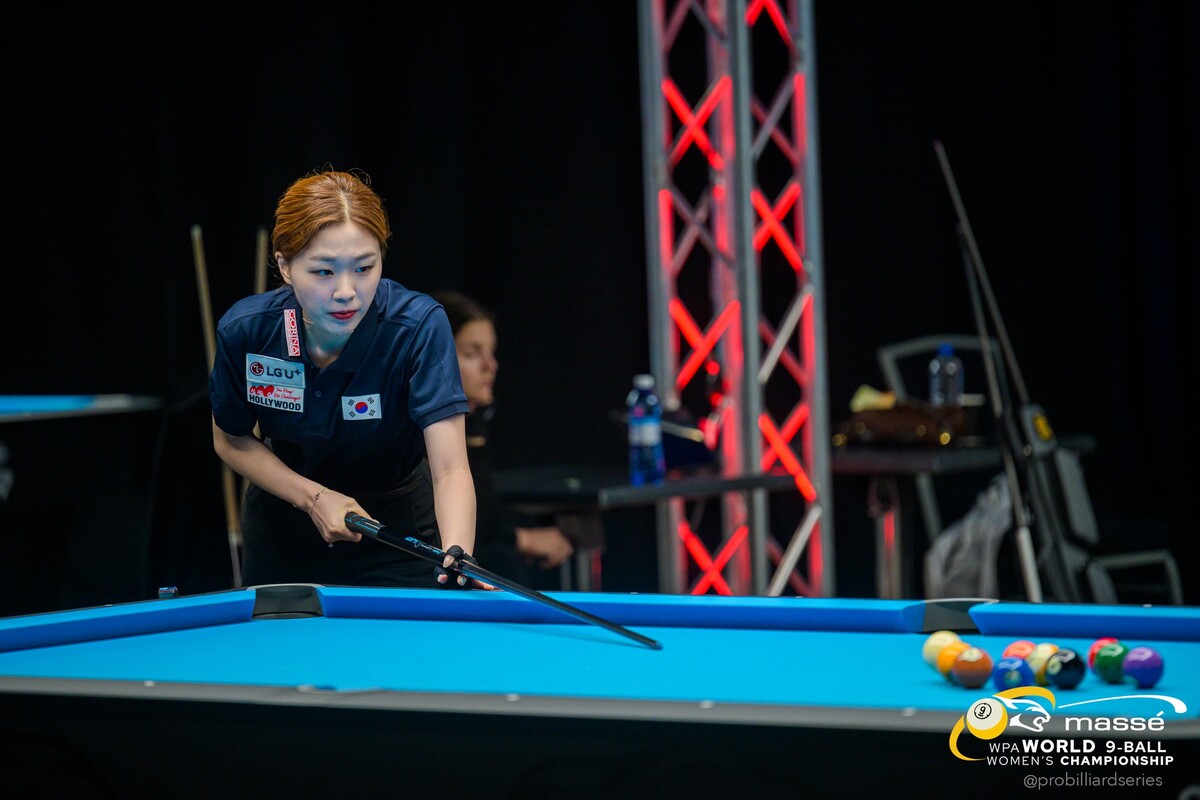 한국의 '월드클래스' 서서아(전남)가 '2024 WPA 마세 세계포켓9볼선수권대회' 승자 결승에 진출했다.  사진=프레데터 제공