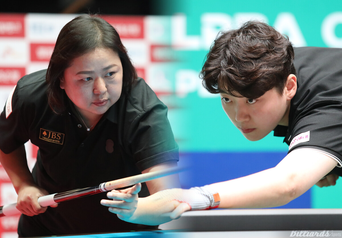 차유람과 같은 대진에 속해 있는 김경자(36위·왼쪽)와 백민주(4위·오른쪽). 차유람이 64강에서 김경자와 첫 경기를 치르면 4년 9개월 만에 리벤지매치가 되고, 백민주를 32강에서 만나면 첫 대결이다.