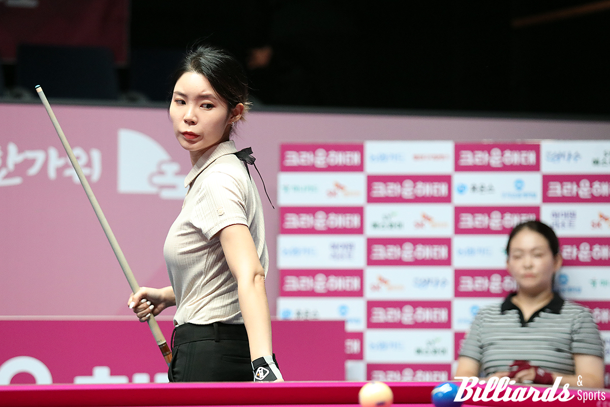 25:!1(17이닝)로 김지연2를 꺾은 이우경.