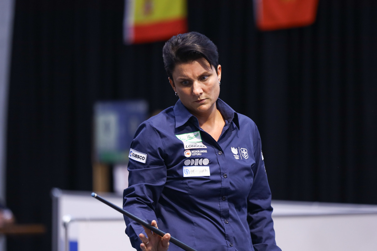 박정현에 이어 종합순위 2위로 16강에 올라온 테레사 클롬펜하우어(네덜란드). 