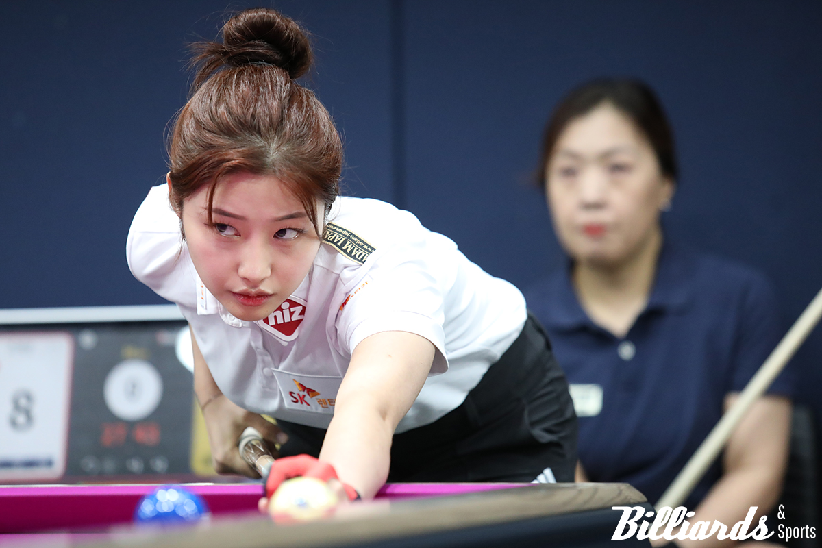 조예은은 64강에서 김가영과 대결한다. 