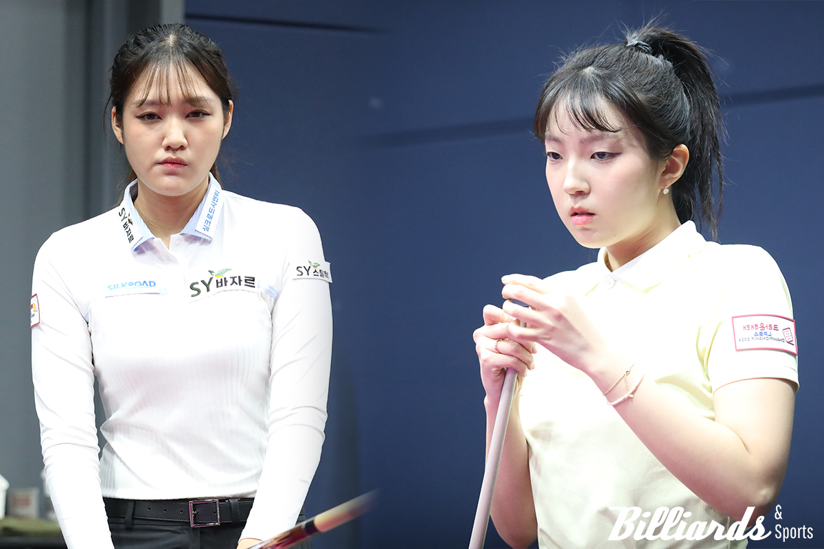 1점대 애버리지로 PQ를 통과한 권발해(좌)와 전지우(우). 사진=고양/이용휘 기자