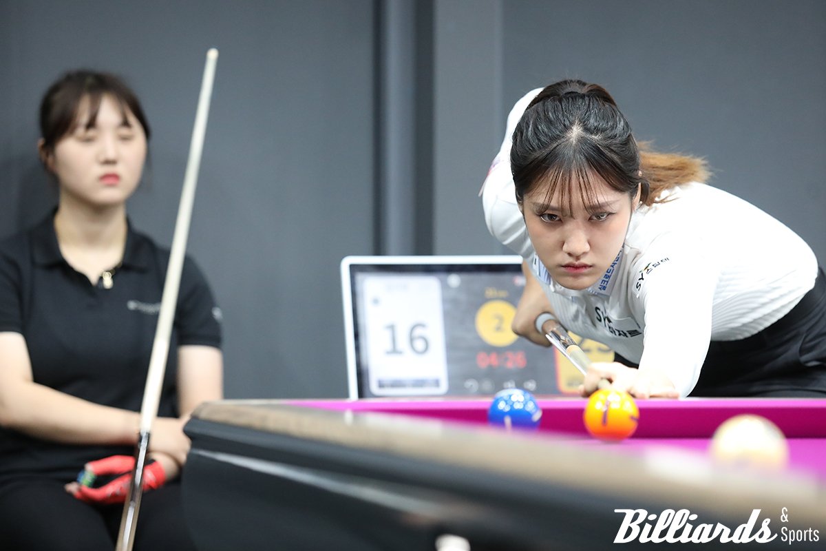 김사랑과 PQ라운드에서 대결 중인 권발해.