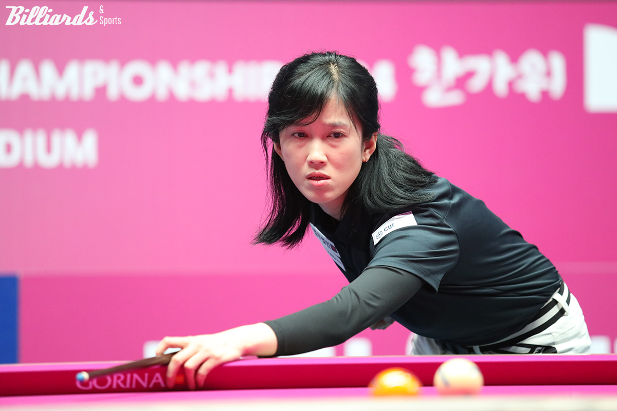 사카이에게 승리한 최보람.