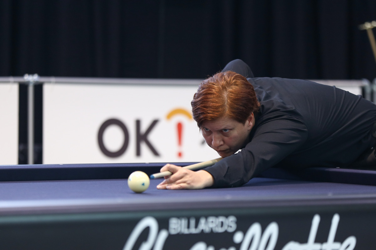 박정현을 꺾고 준결승에 진출한 샬럿 쇠렌센(덴마크).