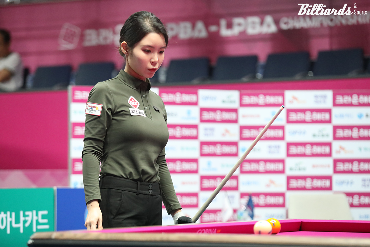 김민아에게 아쉽게 패한 이우경.