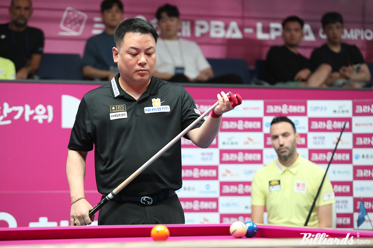 조재호는 지난 22-23시즌 6차 투어 이후 1년 9개월, 15번째 정규투어 만에 첫판 탈락의 쓴잔을 들이켰다.