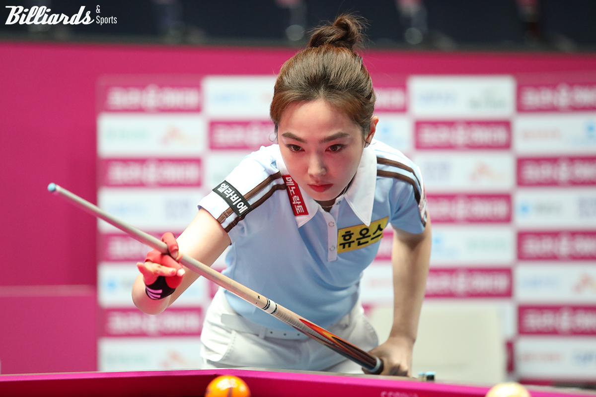 차유람은 이번 시즌 16강-16강-4강으로 좋은 성적을 거두고 있다.