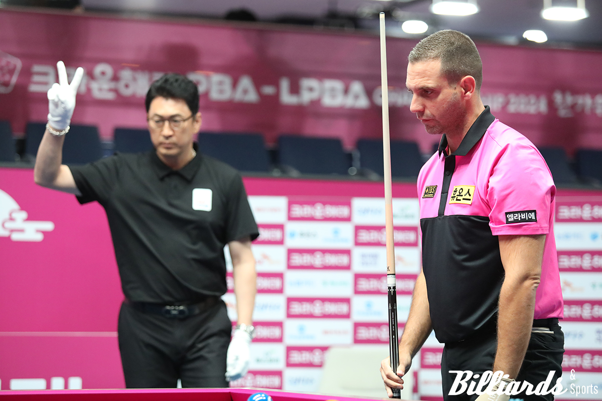 승부치기에서 승리를 거두고 64강에 오른 하비에르 팔라손.